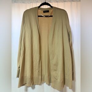 Lane Bryant Tan Women's Cardigan